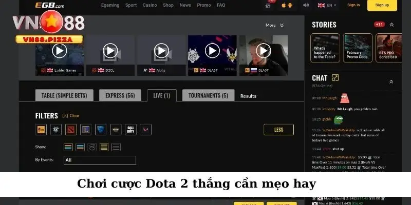 Cá cược Dota 2: Hướng dẫn chi tiết để chiến thắng cực lớn 3 Chơi cược Dota 2 thắng cần mẹo hay