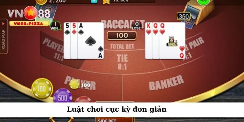 Baccarat là gì? Khám phá game bài đỉnh cao đầy mê hoặc 2 Luật chơi cực kỳ đơn giản
