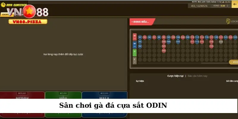 Đá gà online cựa sắt - Trải nghiệm chơi hay, thắng lớn Vn88 3 Cá cược gà đá trực tuyến tại ODIN
