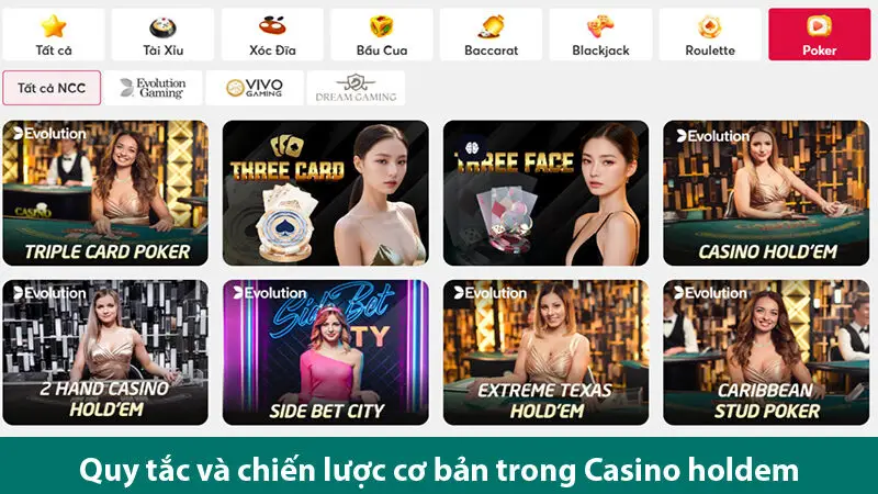 Tìm hiểu về quy tắc chơi casino holdem và các biến thể của poker 2 Tìm hiểu về quy tắc chơi casino holdem và các biến thể của poker