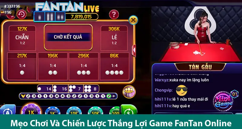 Hướng dẫn chơi và các mẹo chơi trò chơi Fan tan live thú vị trên VN 88 3 Hướng dẫn chơi và các mẹo chơi trò chơi Fan tan live thú vị