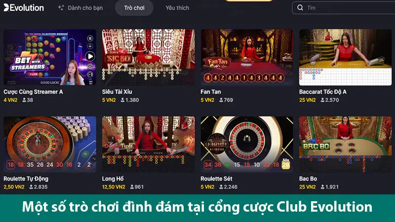 Chinh phục thế giới cờ bạc tuyệt đỉnh tại cổng cược Club Evolution 2 Chinh phục thế giới cờ bạc tuyệt đỉnh tại cổng cược Club Evolution